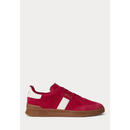 Polo Ralph Lauren女士运动板鞋低帮圆头日常通勤休闲鞋复古板鞋经典配色平底 classic red 40