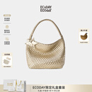 ECODAY包包女原创设计经典编织包大容量托特包通勤包轻奢单肩包生日礼物