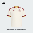 adidas大童西班牙国家队世界杯客场球迷版速干足球球衣阿迪达斯   汉玉白   140