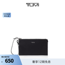 TUMI【7.7季末止售】TUMI/途明 Voyageur女士休闲轻质便捷手腕包 黑色拼烟枪色/0196629DGM