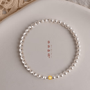 金大福（King tai fook）925银珍珠手串女生日礼物送女生 珍珠手串