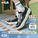 斐乐（FILA）官方男鞋COOKIES复古帆布鞋曲奇鞋时尚休闲鞋 黑/奶白-BG 41