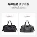 【专柜品质】旅行包大容量健身包防水多功能手提包斜挎包hq 黑色大号 大包