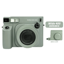 富士（FUJIFILM）instax WIDE 400 一次成像相机 立拍立得 wide400 宽幅拍立得 Wide 400 原野绿+绿色相机包 官方标配+40张相纸