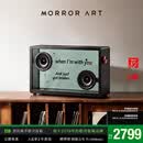 MORRORART A1悬浮透明歌词音箱无线蓝牙家用音响字幕可视化客厅卧室智能家居生日礼物国家补贴