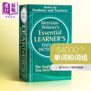 麦林韦氏基本英语学习词典 英文原版 Merriam-Websters Essential