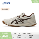 亚瑟士ASICS羽毛球鞋男女同款舒适稳定耐磨透气抓地运动鞋 RIVRE CF 米黄色/棕色 40.5