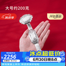 归银堂银如意足银999纯银茶宠做工精美如意摆件收藏高端送礼 100克+证书