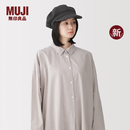 MUJI 毛圈 报童帽  帽子 新品 DB0U3A6A 炭灰色 均码 （56-59cm）