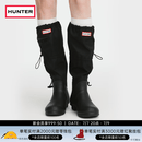HUNTER女靴经典惠灵顿高筒靴防水防滑户外露营鞋靴休闲鞋雨鞋女鞋 黑色/BLK -鞋口新增猪鼻扣 38