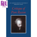 康德 纯粹理性批判 康德著作剑桥版 Critique of Pure Reason 英文原版 Immanuel Kant 哲学 人文 社会