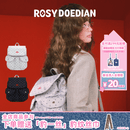 ROSYDOEDIAN  RDD有很多东西在包里波点双肩包简约大容量学院风背包 DIANDIAN包（灰色）