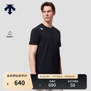 迪桑特（DESCENTE）DESCENTE迪桑特TRAINING系列男士D-TOUGH吸湿速干运动T恤夏季新品 BK-黑色 XL (180/100A)