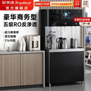 荣事达开水器商用直饮水机RO反渗透净水器办公室工厂学校柜式大容量公司【两开一冰】五级RO反渗透