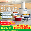 摩飞电器（Morphyrichards）绞肉机 家用佐料机辅食机 多功能备餐绞肉切菜机电动料理机捣蒜器搅拌机绞馅机 MR9409