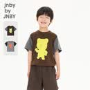 jnby by JNBY新款江南布衣童装短袖套头针织衫休闲圆领26秋男女童1Q7314770 209/深棕 130 cm