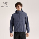 ARC'TERYX始祖鸟 GAMMA LIGHTWEIGHT HOODY 防风 男子 软壳夹克 DK STRATUS/深层云蓝 M