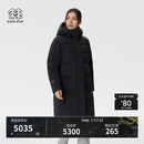KOLON SPORT/可隆重量羽绒服 女士户外GTX SUPER BENCH防风鹅绒夹克 LKDJ5WN130-BK 黑色 L 170/92A