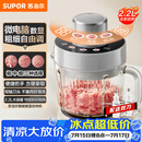 苏泊尔（SUPOR）绞肉机绞馅机家用多功能碎肉机粗细可调肉馅搅拌打肉2.2L大容量电动搅肉机 JR75S-B220