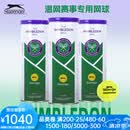 史莱辛格（Slazenger）网球温网豹子球施莱辛格网球专业比赛用球铁罐网球训练球网球运动 【三粒装】史莱辛格网球*24铁罐/箱