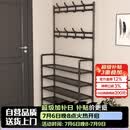 木双福鞋架门口多层家用鞋帽一体鞋柜出租屋置物架宿舍收纳柜