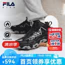 斐乐儿童童鞋棉靴2025年冬季男女中大童儿童棉鞋 黑/太空银-BS 38 内长24.0cm