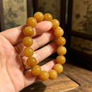 范嘉伦（VanCalen）和田玉手串男女款高端天然新疆料且末糖和田玉糖料老红糖手链珠子 新疆且末糖金山蜜糖14mm【收藏级】