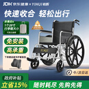 怡辉（YIHUI）手动大轮轮椅老年人专用出行轻便可折叠便携式骨折代步车lyyh112