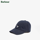 Barbour Cascade男女同款可调节鸭舌帽Logo帽子 海军蓝 xx70 均码 （54-60cm）