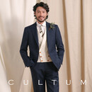 CULTUM【1499礼盒】澳洲羊毛半麻衬亲王格结婚西服套装男新郎西装礼服 藏蓝亲王格婚礼套装 (藏蓝马甲) XS (48B)