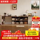 全友家居实木双人书桌成人家用学习桌卧室长条桌子收纳柜一体可伸缩电 双人桌柜组合【欧松板环保安心】140桌*2+120柜 货上门