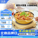 北鼎（Buydeem）多功能不粘锅火锅蒸锅汤锅电磁炉明火蒸煮炒煎28cm小鹅黄