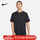 耐克（NIKE）户外休闲宽松短袖T恤 夏季新款 纯色 黑色 男款 DV9832-010 170 /88A/M