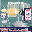 ROSYDOEDIAN RDD包不一样托特包 波点百搭休闲旅行单肩包大容量 黑白波点