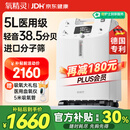 氧精灵5L升医用制氧机家用慢阻肺老人吸氧机孕妇氧气机呼吸雾化国家补贴