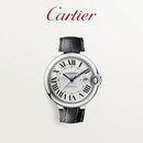 卡地亚（Cartier）瑞士手表男女蓝气球系列机械表泡泡机专用腕表 42mm皮带机械男表