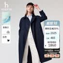 哈吉斯（HAZZYS）女装 春PHIZ风衣女ASWSH0CAX01 藏青色NV L(165/88A40)