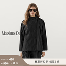 Massimo Dutti折扣季2026女装都市百搭极简通勤风短款绗缝派克外套06701101 黑色 L (CN 175/96A)尺码偏大