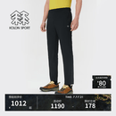 KOLON SPORT/可隆户外休闲裤 男士接触凉感UPF40+修身X-TRICOT长裤 LHLP6MN159-BK 黑色 XL 180/86A