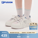 FILAFUSION 斐乐潮牌女鞋【章昊同款】帆布鞋女运动鞋滑板鞋 奶白/寂静粉-GH 38