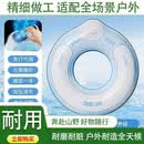 佑游儿童游泳圈加厚款防侧翻救生圈男童女童初学者宝宝夏季游泳腋下圈 天空浅蓝90#泳圈【115-195斤】成