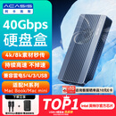 阿卡西斯（acasis）USB4.0硬盘盒NVMe M.2移动硬盘盒40Gbps兼容雷电5/4/3适用苹果Mac mini笔记本SSD固态TBU405Pro