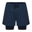 迪卡侬（DECATHLON）男士双层泳裤WWK1 【2026新款】藏青蓝双层泳裤 M 42_ 内衬需紧身包裹，建议选小一尺码