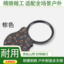 古旭同款 看书放大镜 光学30倍放大镜迷你折叠便携式微型随身小巧放大 15倍棕色