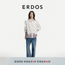 ERDOS 26早秋直筒水洗复古长裤女牛仔裤休闲裤 经典蓝 M 165/68A