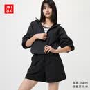 优衣库棉质舒适短裤女装26春夏新款482646 09 黑色 M