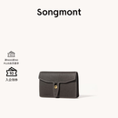 Songmont山下有松循迹系列钱包设计师款皮夹短款卡包夹礼物男女零钱包 禅棕褐 预售5天