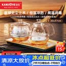 金灶（KAMJOVE）底部全自动上水电热水壶 茶台烧水壶烧水保温一体机全自动恒温 H9 香槟金【20x37cm】 1个