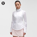 lululemon丨Goal Smasher 女士运动夹克 防晒芯吸 LW4CGBS 白色 XS