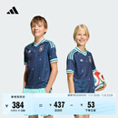adidas大童德国国家队世界杯客场球迷版速干足球短袖球衣阿迪达斯   学院藏青蓝   164